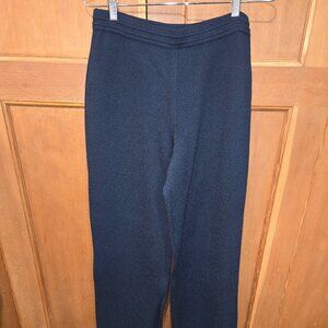 St. John Sport Women's Santana Knit Black Pants Size S